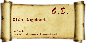 Oláh Dagobert névjegykártya